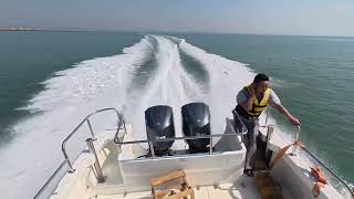 LINGBO MARINE MF-41(MF-41OB)多米号,搭载YAMAHA 300D进行测试