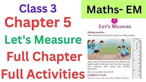 Class 3 maths EM chapter 5 Let