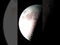 Луна в телескоп - рефлектор. The moon through a telescope - reflector