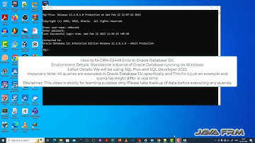 ORA-02449: unique/primary keys in table referenced by foreign keys - Oracle Database 12c Error Msg