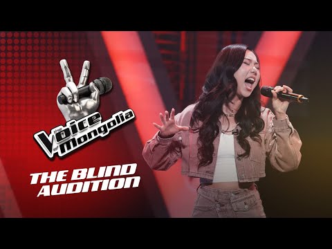 Anudari M Born Again Blind Audition The Voice Of Mongolia 2025