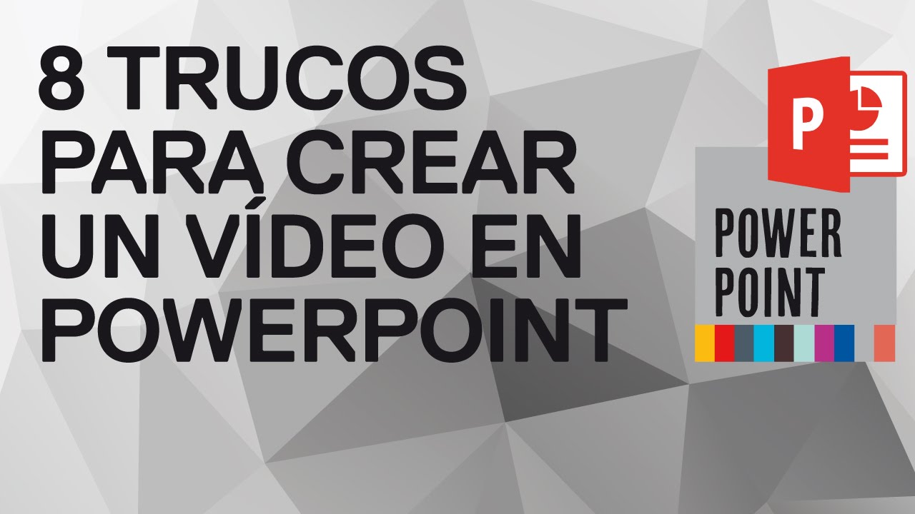 Como hacer un video en powerpoint