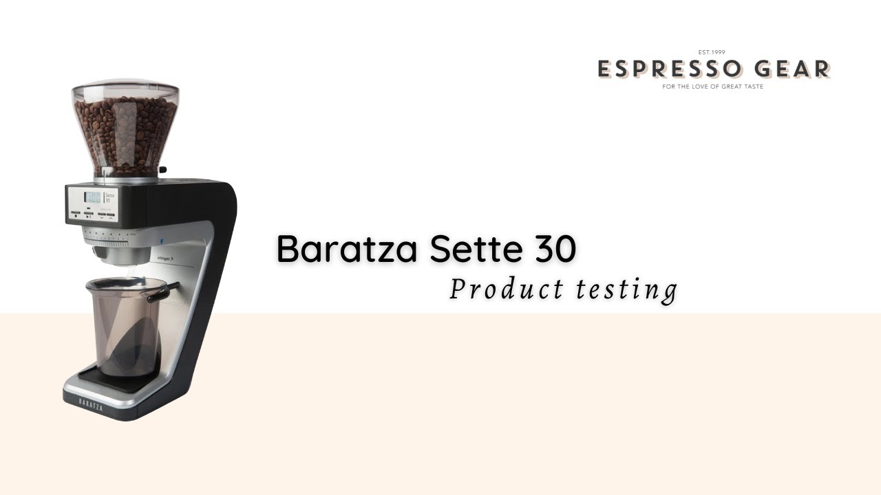Baratza Sette 30 Espresso Grinder – Whole Latte Love