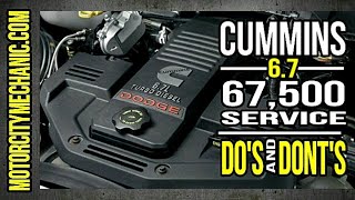 Cummins 67,500 Mile Service DO'S and DONT'S by MotorCity Mechanic 254,724 views 3 years ago 8 minutes, 2 seconds