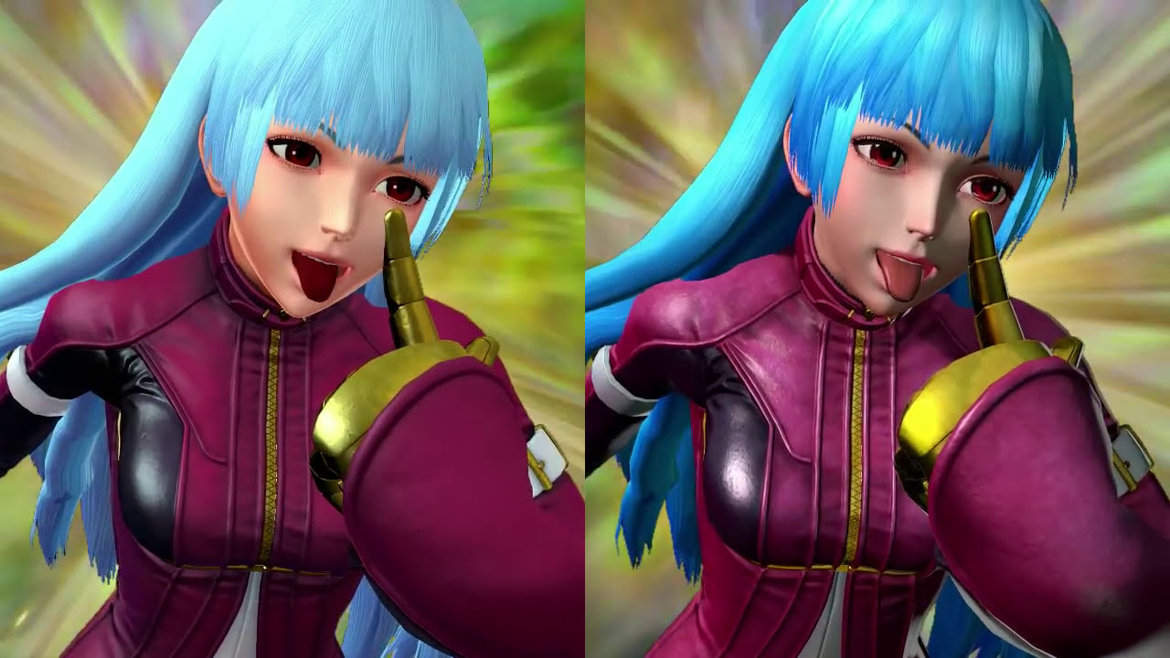 Kof14 女性キャラ グラフィックアプデの比較 Female Characters Comparision Youtube