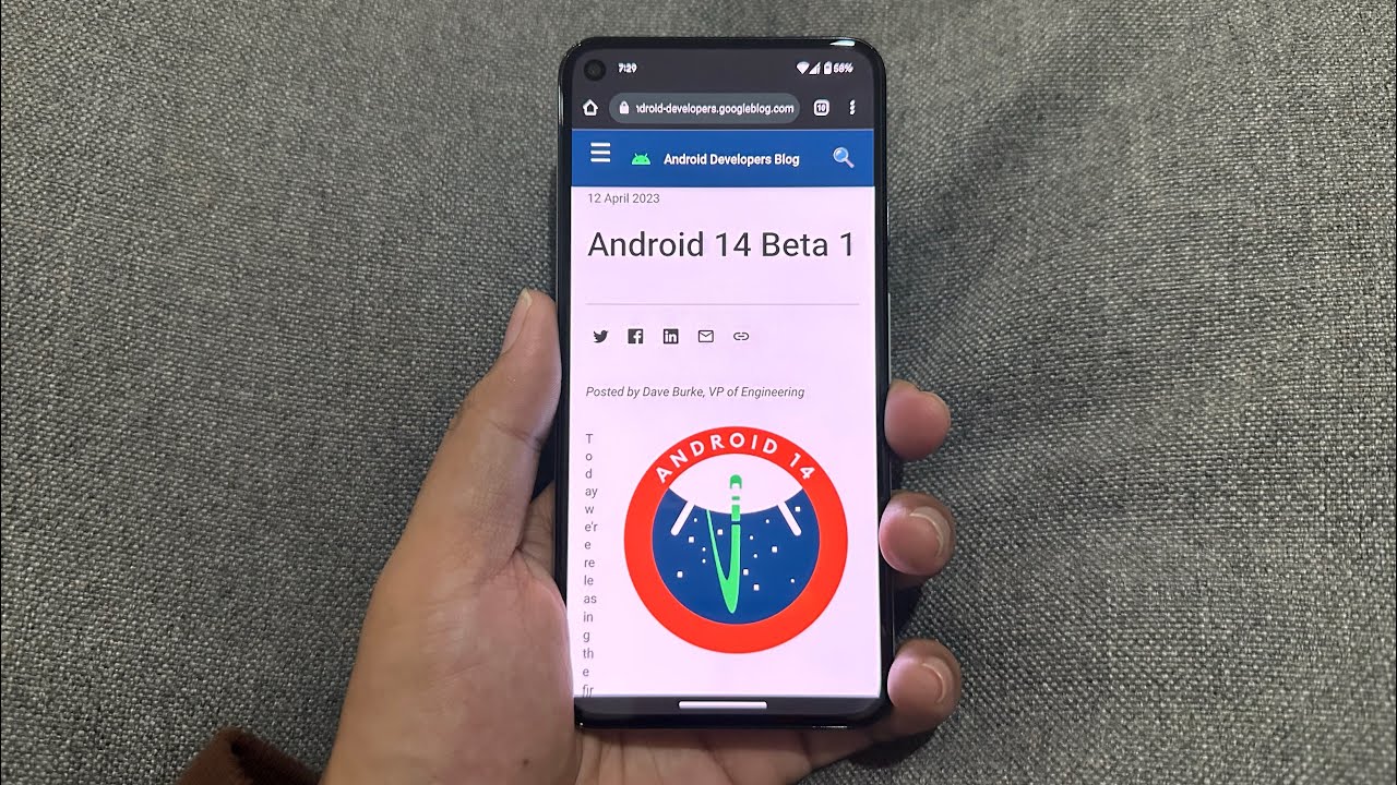 Android 14 Beta Failed on Pixel 5 😡 - YouTube