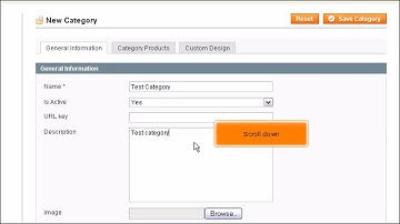 Magento Commerce: How to Add Product Categories