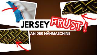 Expertentipps - Jersey nähen mit der Nähmaschine