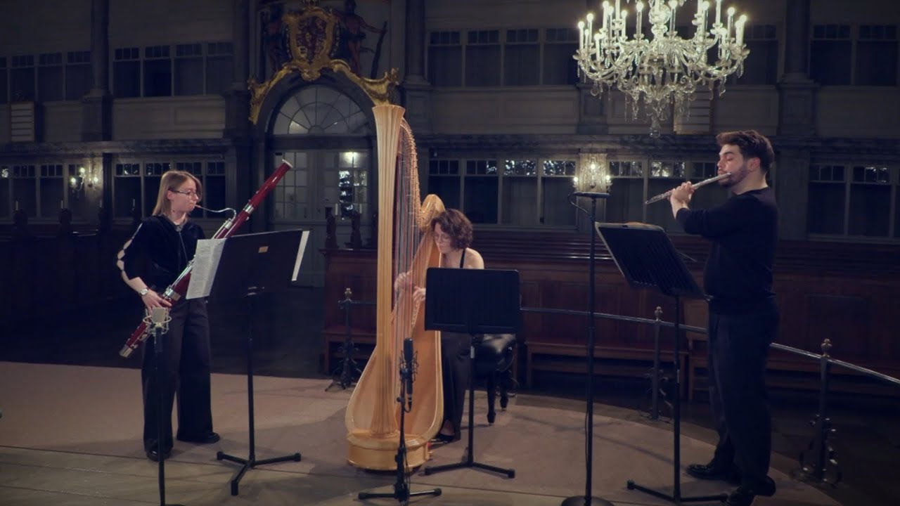 André Jolivet - Pastorales de Noël for flute, bassoon and harp