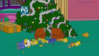 The Simpsons - S31E10 - Bobby, It's Cold Outside [Couch Gag] #Shorts