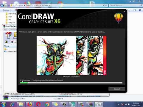 How to install Coreldraw X6 With Crack 2018- 01