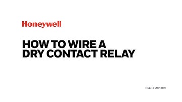 How to wire a dry contact relay