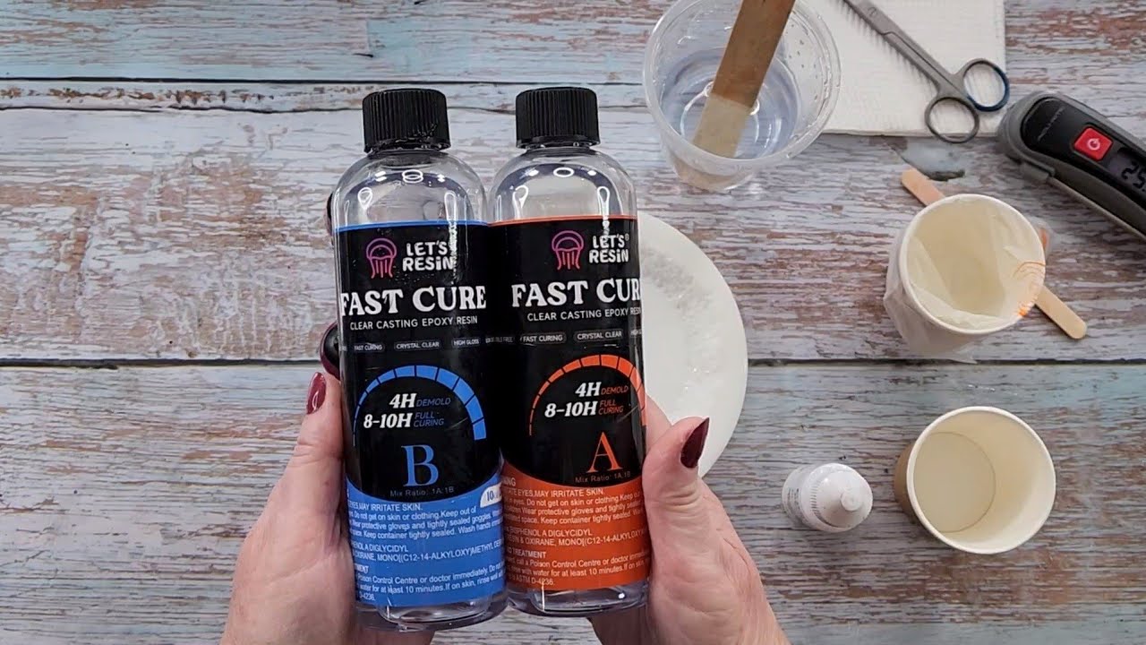 Let's Resin Fast Cure Resin 2 x 284ml – Konstnärsfabriken