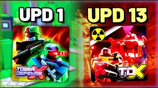 All 13 Updates Released So Far In TDX! (Endless, Nukes, etc.) | ROBLOX