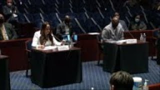 Sister of officer killed during protests testifies