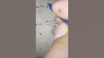 How to solve a quadratic equation using Shri Dharacharya Formula #shorts by MS