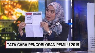 Tata Cara Pencoblosan Pemilu 2019