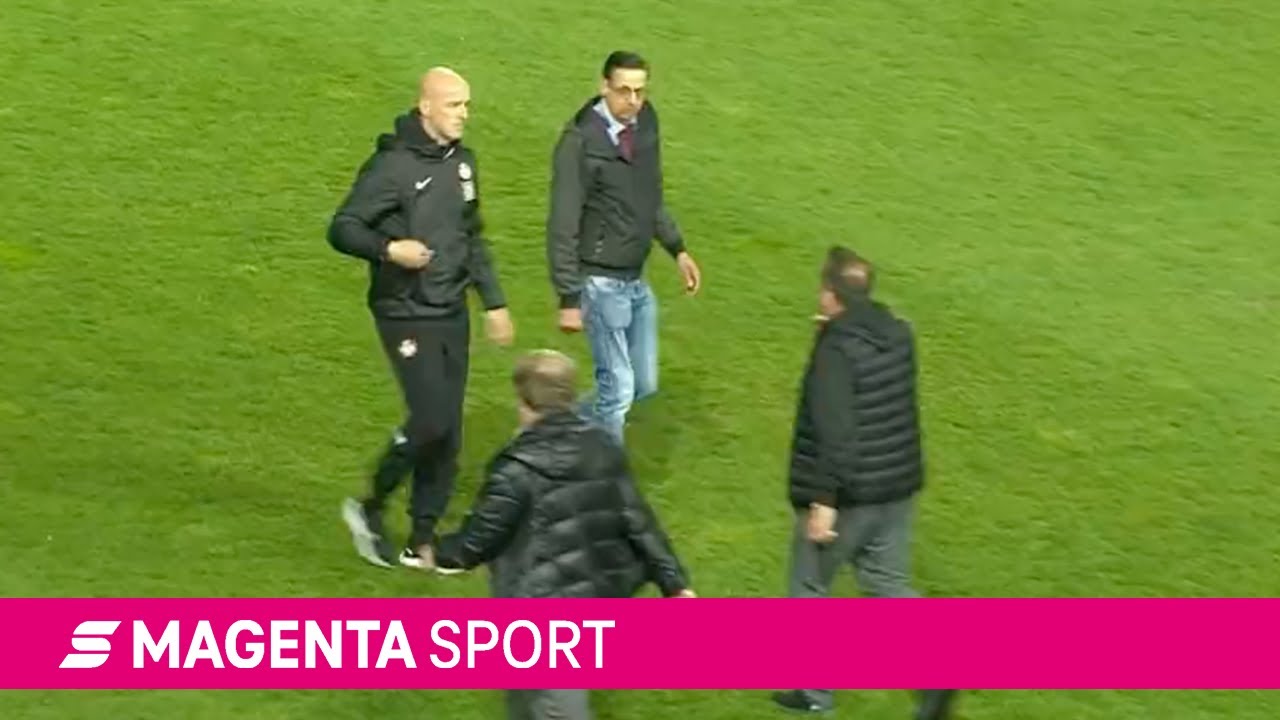 Ärger mit Wehen-Trainer: FCK-Coach Antwerpen nach Niederlage angefressen | MAGENTA SPORT