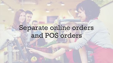 Separate online orders and POS orders - RockPOS