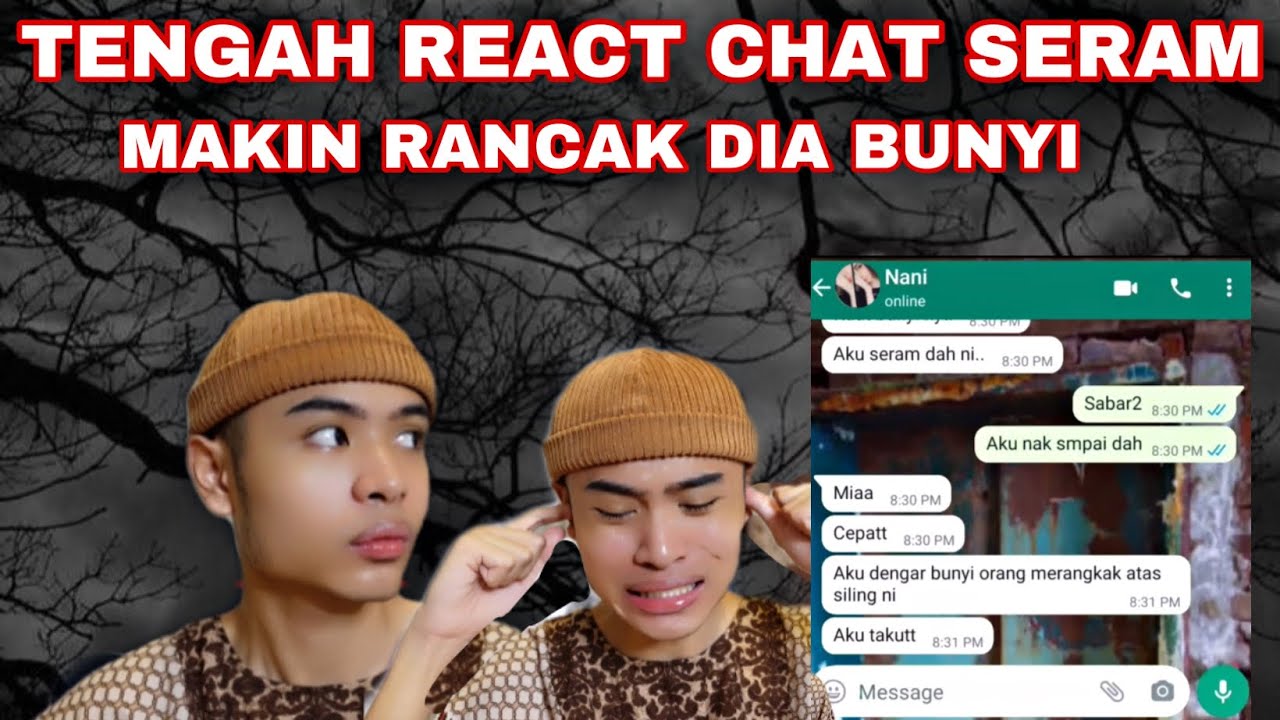 NOURROR❗️| TENGAH REACT CHAT SERAM, MAKIN RANCAK DIA BUNYI MAT😭❗️