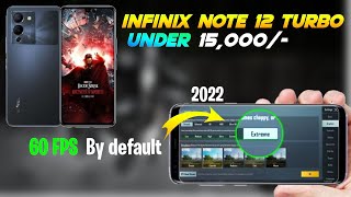 Infinix Note 12 Turbo Pubg Test Best Gaming Phone Under 15000 ? By default 60 fps pubg