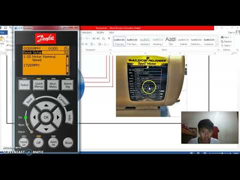 DANFOSS VFD REMOTE CONTROL PROGRAMMING USING THE LCP SIMULATOR by Bernas, Andy William U. - MR4P1