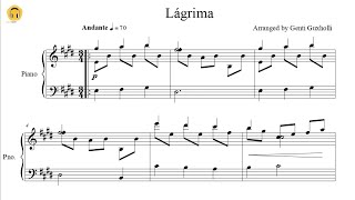 Lágrima (Tear) - Francisco Tárrega