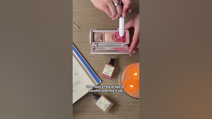 How to Fix a Broken Makeup Palette