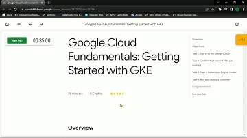 Google Cloud Fundamentals Getting Started with GKE Google Cloud Lab Solution