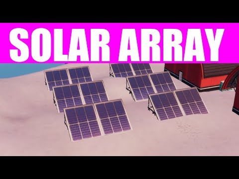 Video: Fortnite Solar Array Standorte: Wo Sie Ein Solar Array Im Schnee, In Der Wüste Und Im Dschungel In Fortnite Besuchen Können