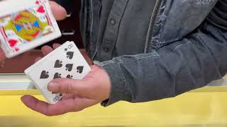 Store Owner Shows Magic Trick With Cards 🃏 | The Red Store, Brockton, Massachusetts