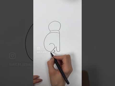 6+1= собачка, Легко и просто рисуем собачку по цифрам