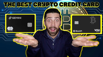 THE BEST CRYPTO CREDIT CARD // BLOCKFI // GEMINI // SOFI