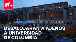 Universidad de Columbia en negociaciones con estudiantes - Las Noticias