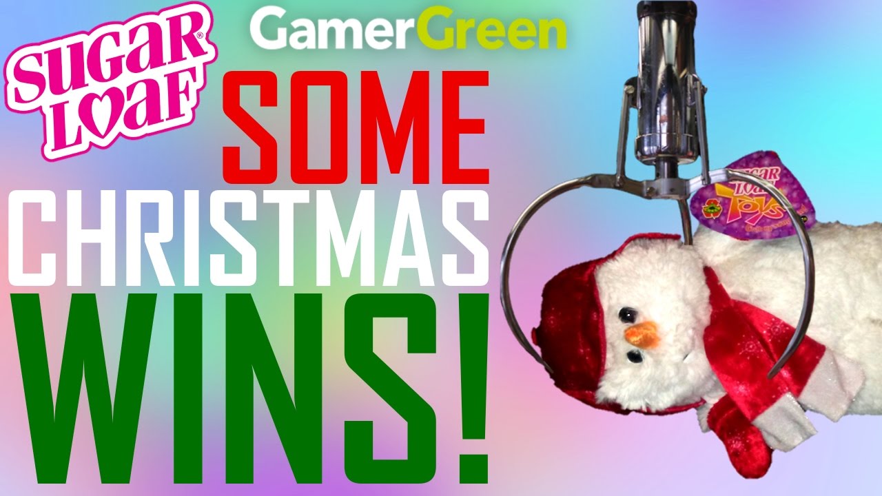 SOME CHRISTMAS CLAW WINS | Sugar Loaf/GamerGreen Claw Machine Wins
