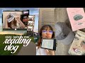 reading vlog ⟡ reading atmosphere by tjr &amp; the conditions of will, crochet, cinema with friends 🧶🎥🧾