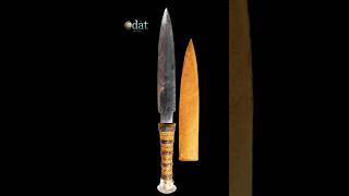 Tutankhamun's Meteoric Iron Dagger #Tutankhamun #Meteorite #iron #dagger #war #weapon #artifact #era