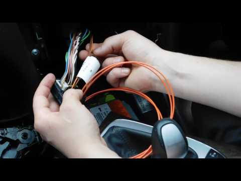 LaPower fiber optic bluetooth adapter installation to Mercedes w211 audio20 Unit