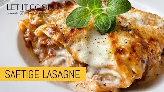 Klassische Lasagne, super saftig und einfach lecker!