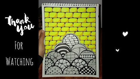 Zentangle pattern part 35 | Beginners friendly| SoftLine Studio