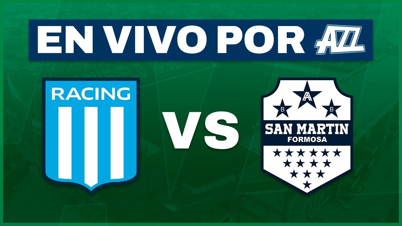 RACING vs SAN MARTÍN de FORMOSA | COPA ARGENTINA EN VIVO - YouTube