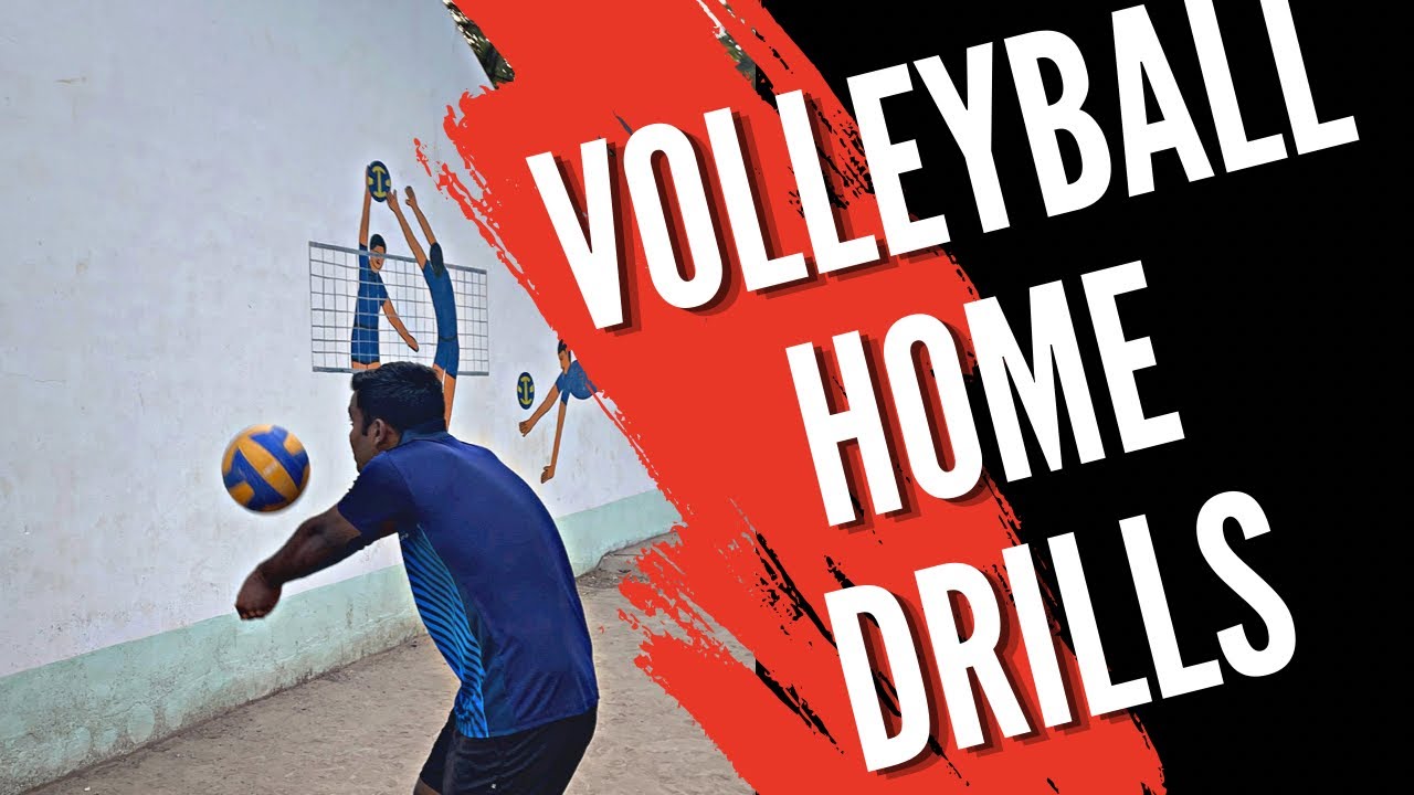 Volleyball Home Drills For Beginners YouTube