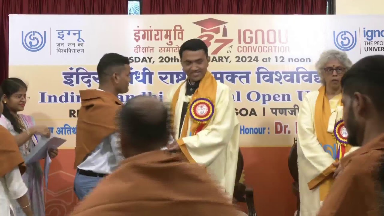 LIVE : 37th IGNOU Convocation