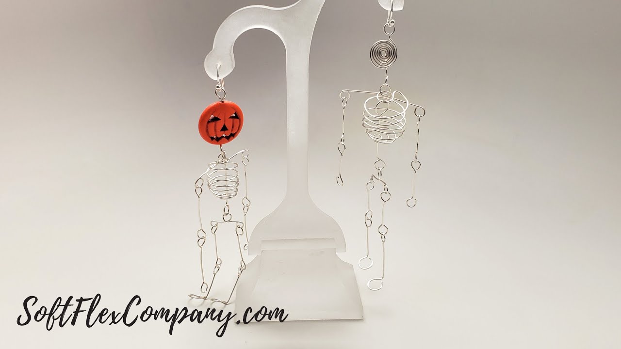 DIY Halloween Wire Skeleton Tutorial Use Craft Wire to make Halloween