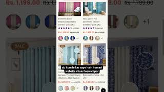 Best Blackout Curtains India 🇮🇳 | Noise Reduction + Thermal Insulated l chaardiwari