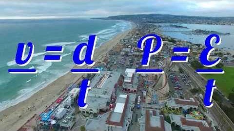 Equations 04; v = d/t & P = E/t - GCSE IGCSE 9-1 Physics - Science - Succeed In Your GCSE and IGCSE