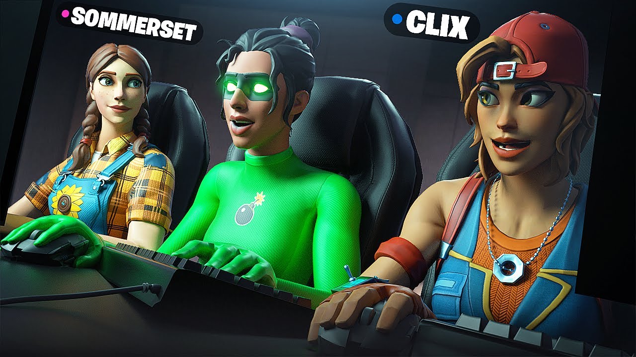 I played a tournament with Clix and Sommerset! - YouTube