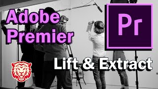Adobe Premier, Lift and Extract