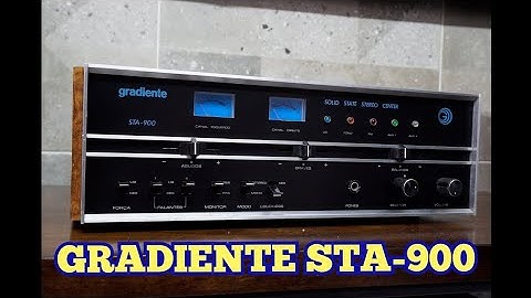 PROBANDO AMPLIFICADOR GRADIENTE STA-900