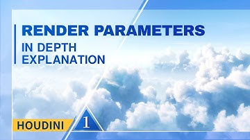 Houdini Tutorial | Realistic Dynamic Clouds | In-depth Explanation of Mantra